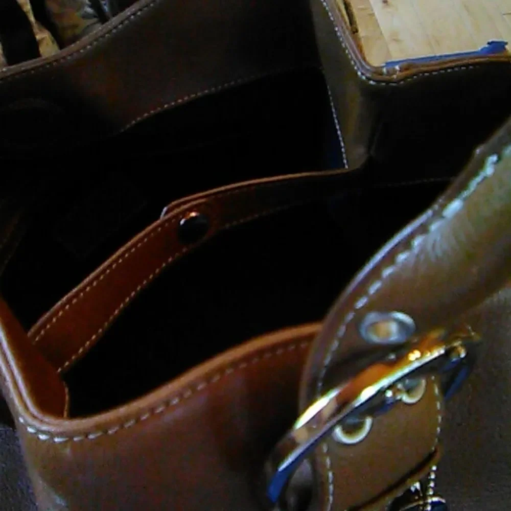 Tignanello Luggage Tan Satchel